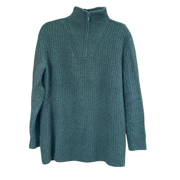 L.L. bean knit boucle wool-blend sweater - Picture 1 of 7